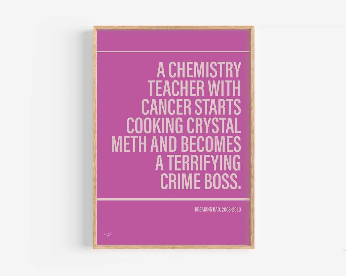 Breaking Bad Alternative TV and Film Print | UK Wall Art