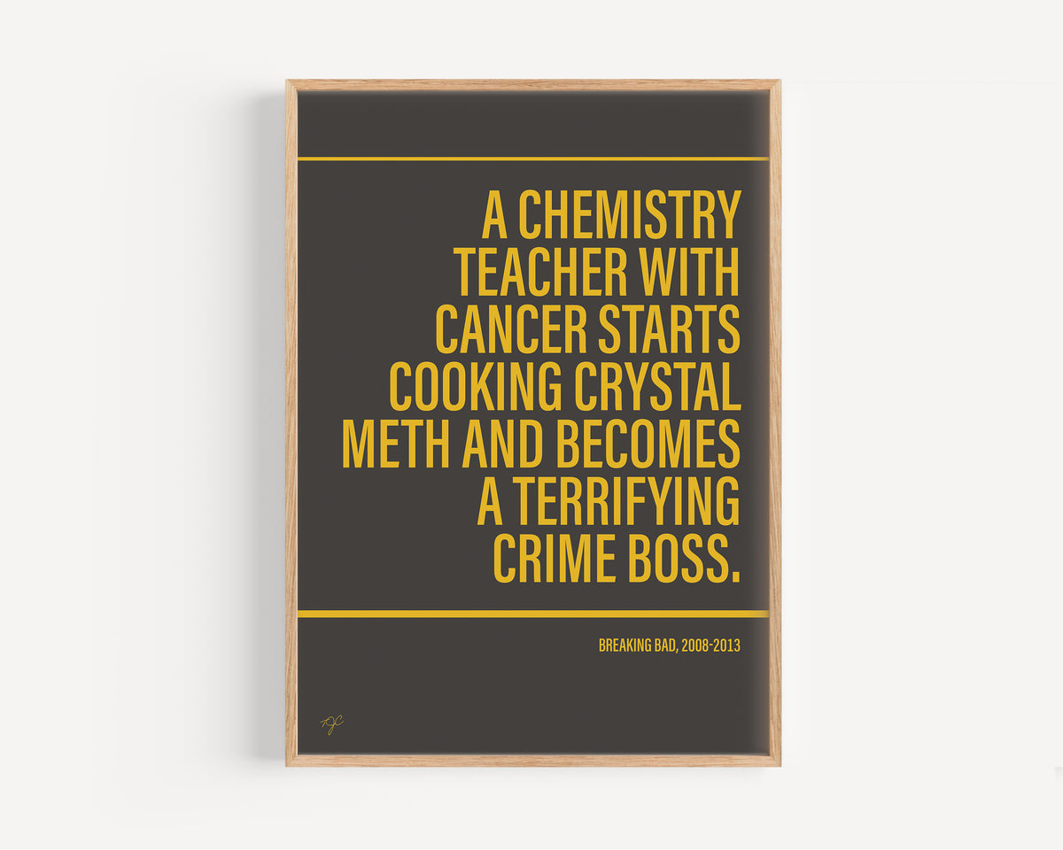 Breaking Bad Alternative TV and Film Print | UK Wall Art