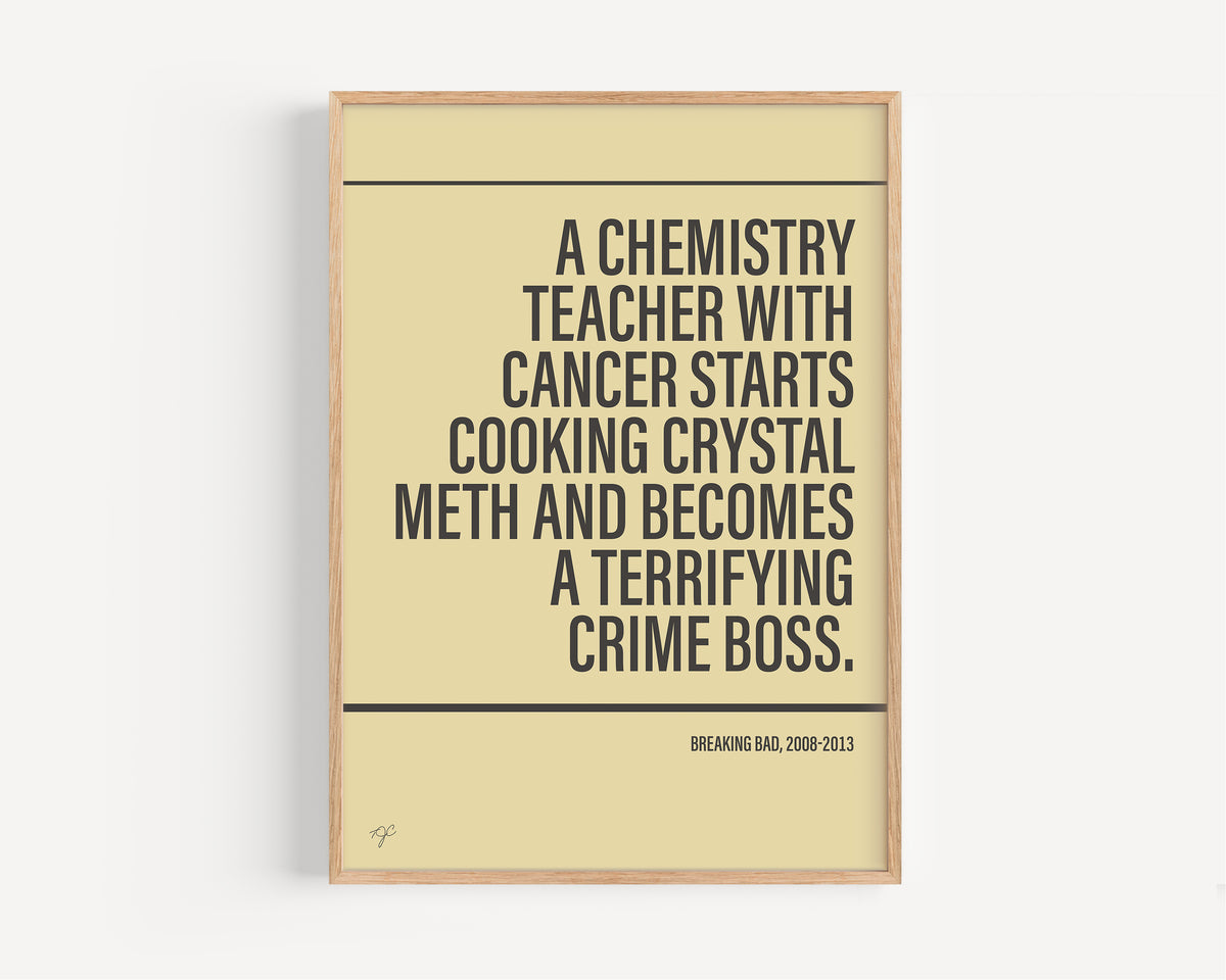Breaking Bad Alternative TV and Film Print | UK Wall Art