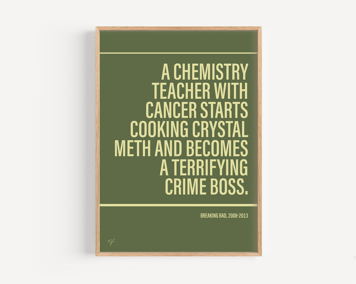 Breaking Bad Alternative TV and Film Print | UK Wall Art