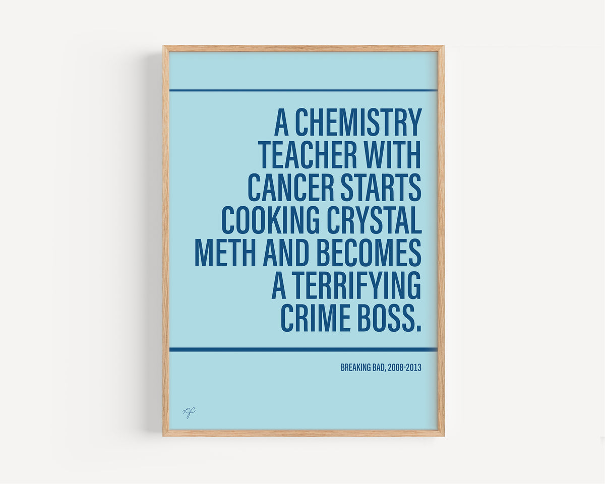 Breaking Bad Alternative TV and Film Print | UK Wall Art