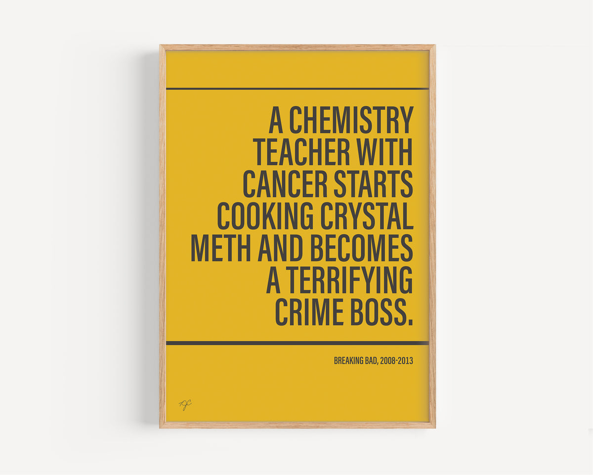 Breaking Bad Alternative TV and Film Print | UK Wall Art