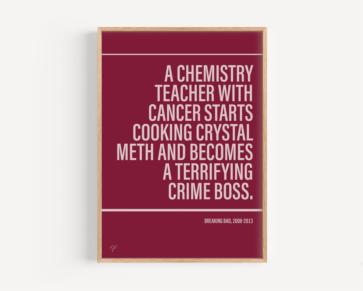 Breaking Bad Alternative TV and Film Print | UK Wall Art