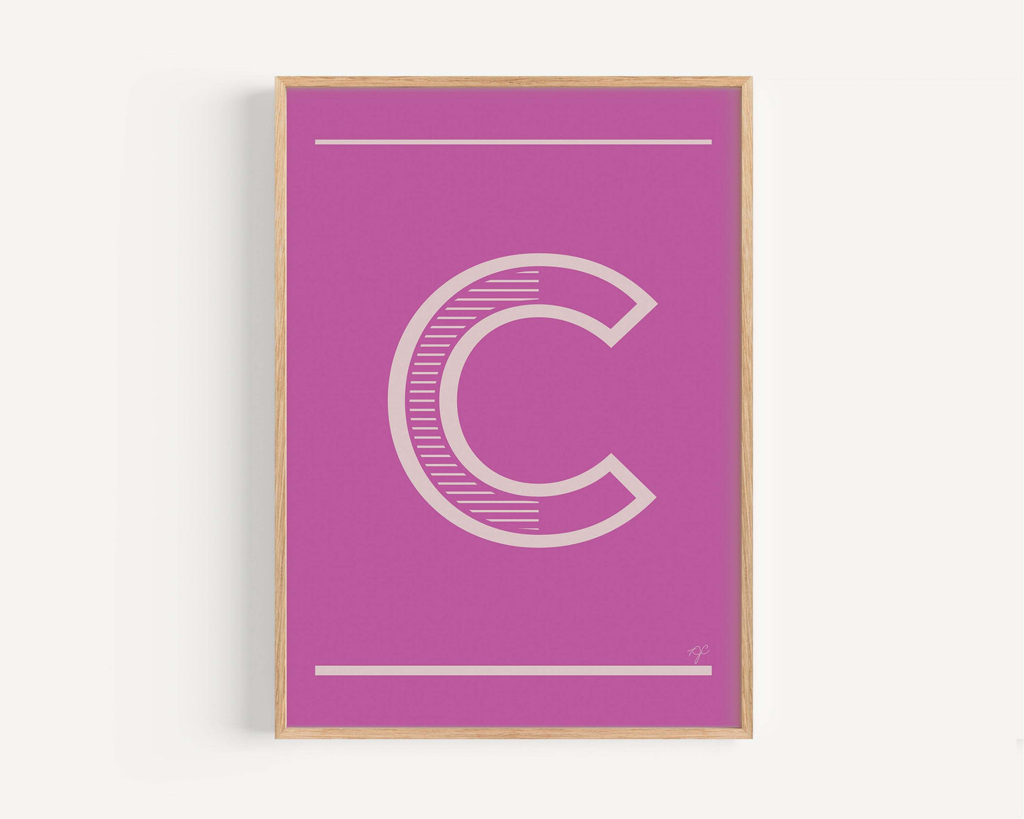 "C" – The Alphabet Print Collection
