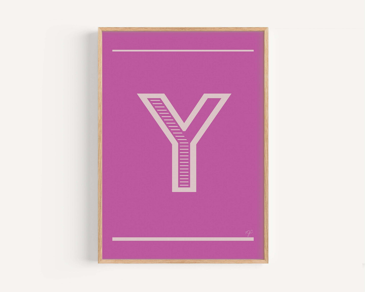 "Y" – The Alphabet Print Collection