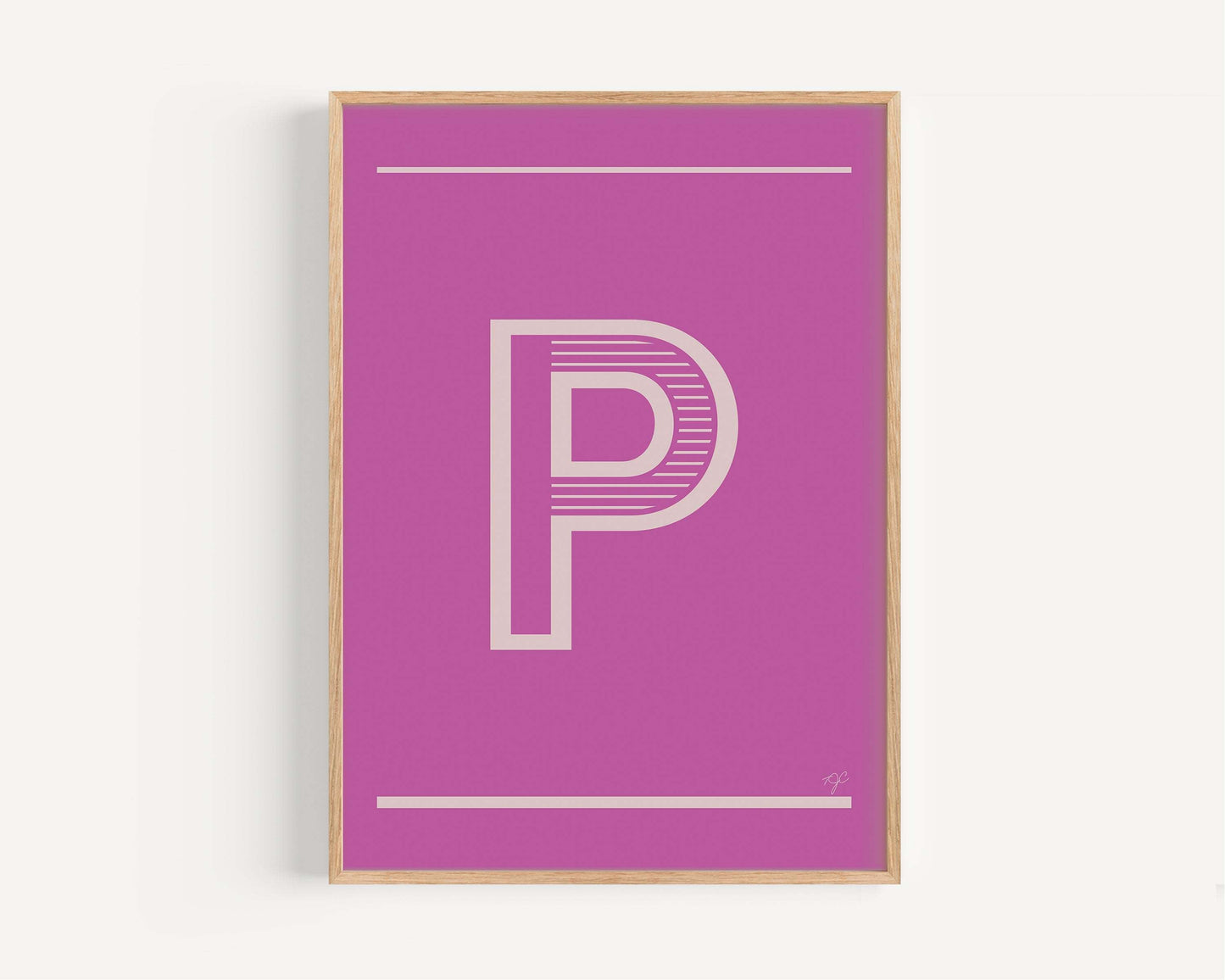 "P" – The Alphabet Print Collection