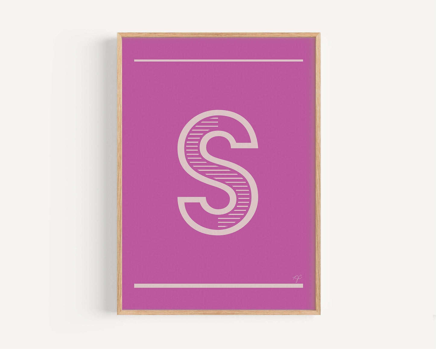 "S" – The Alphabet Print Collection