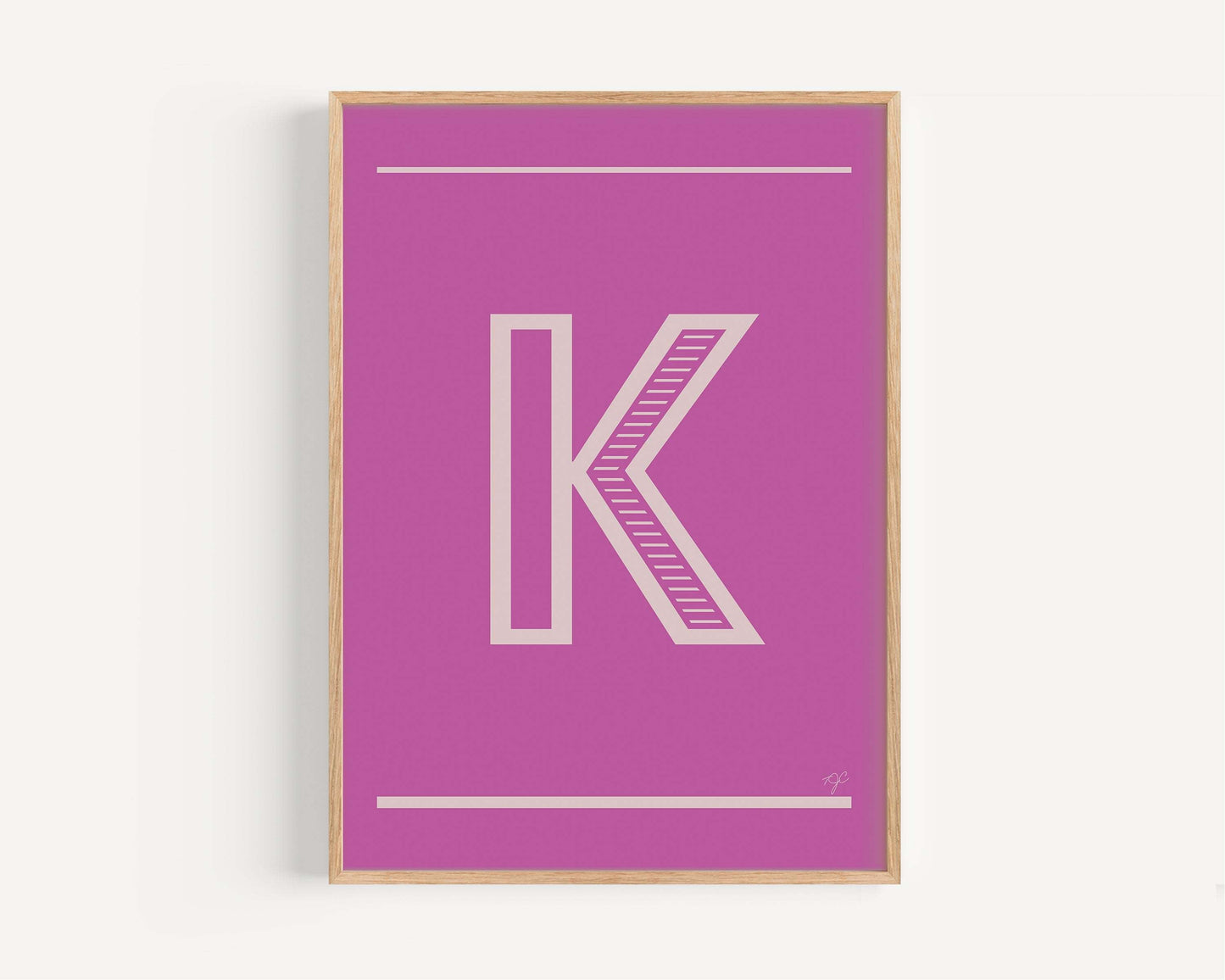 "K" – The Alphabet Print Collection