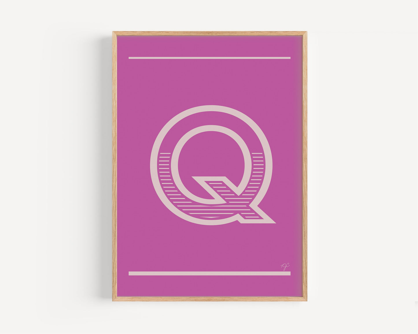 "Q" – The Alphabet Print Collection