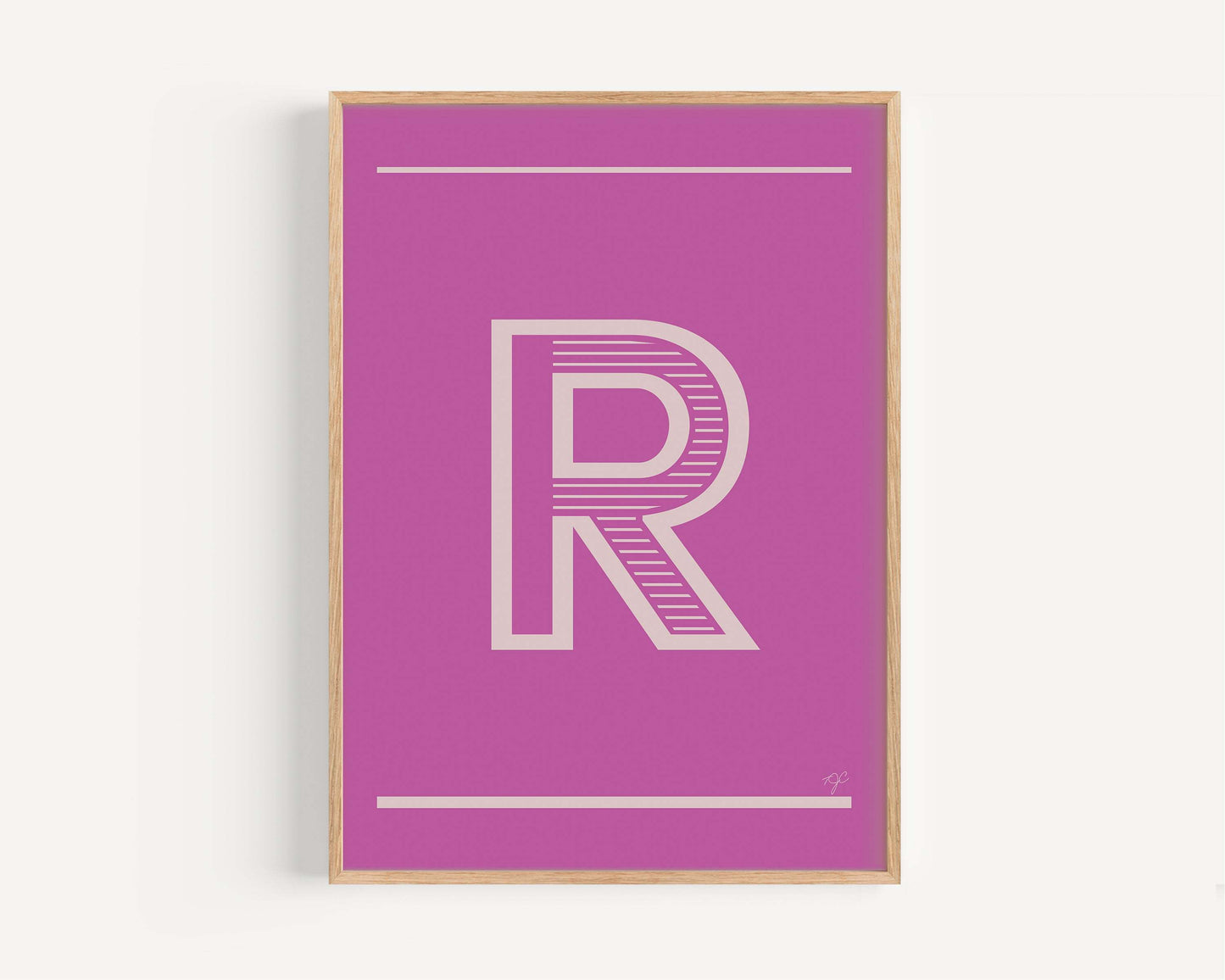 "R" – The Alphabet Print Collection