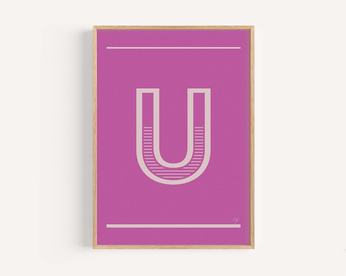 "U" – The Alphabet Print Collection