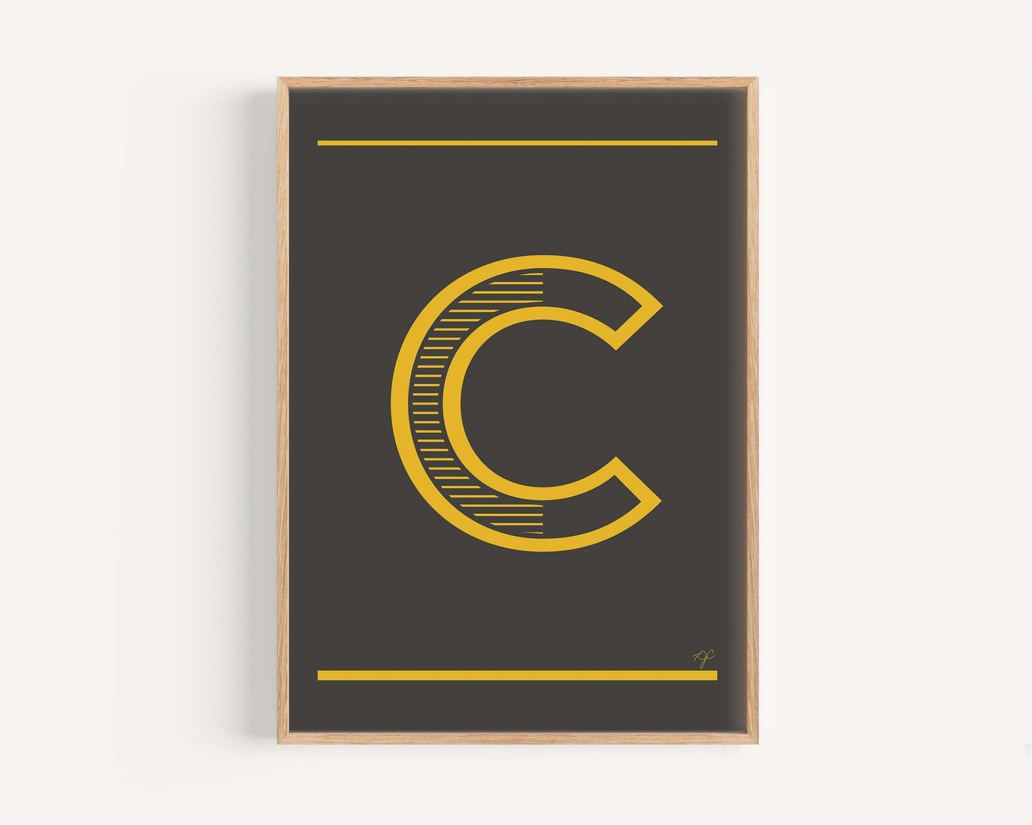 "C" – The Alphabet Print Collection
