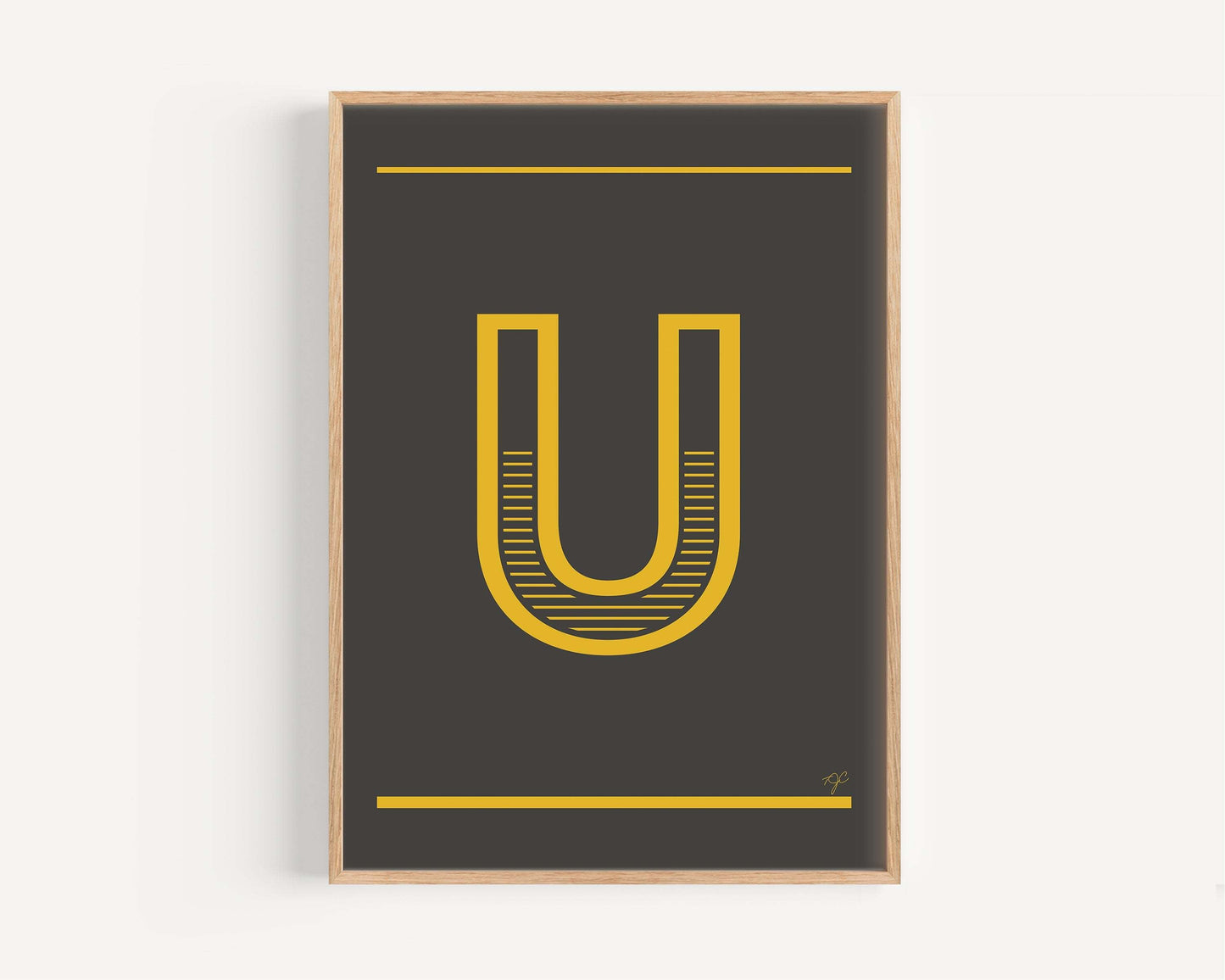 "U" – The Alphabet Print Collection