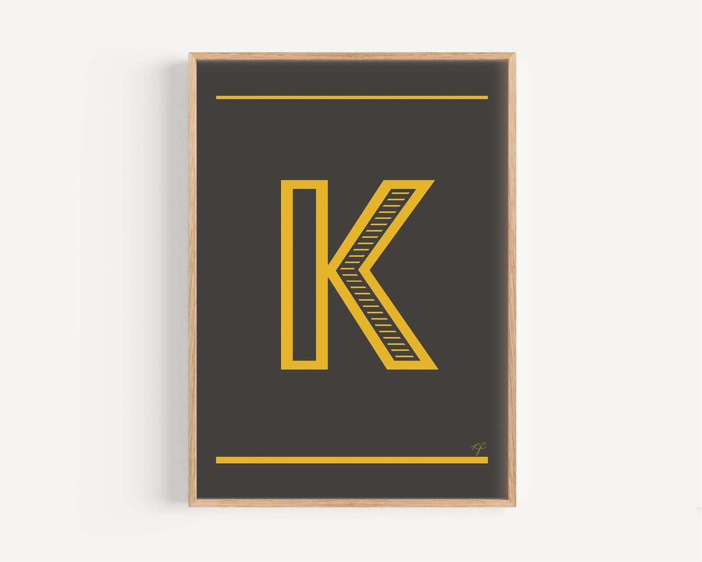 "K" – The Alphabet Print Collection