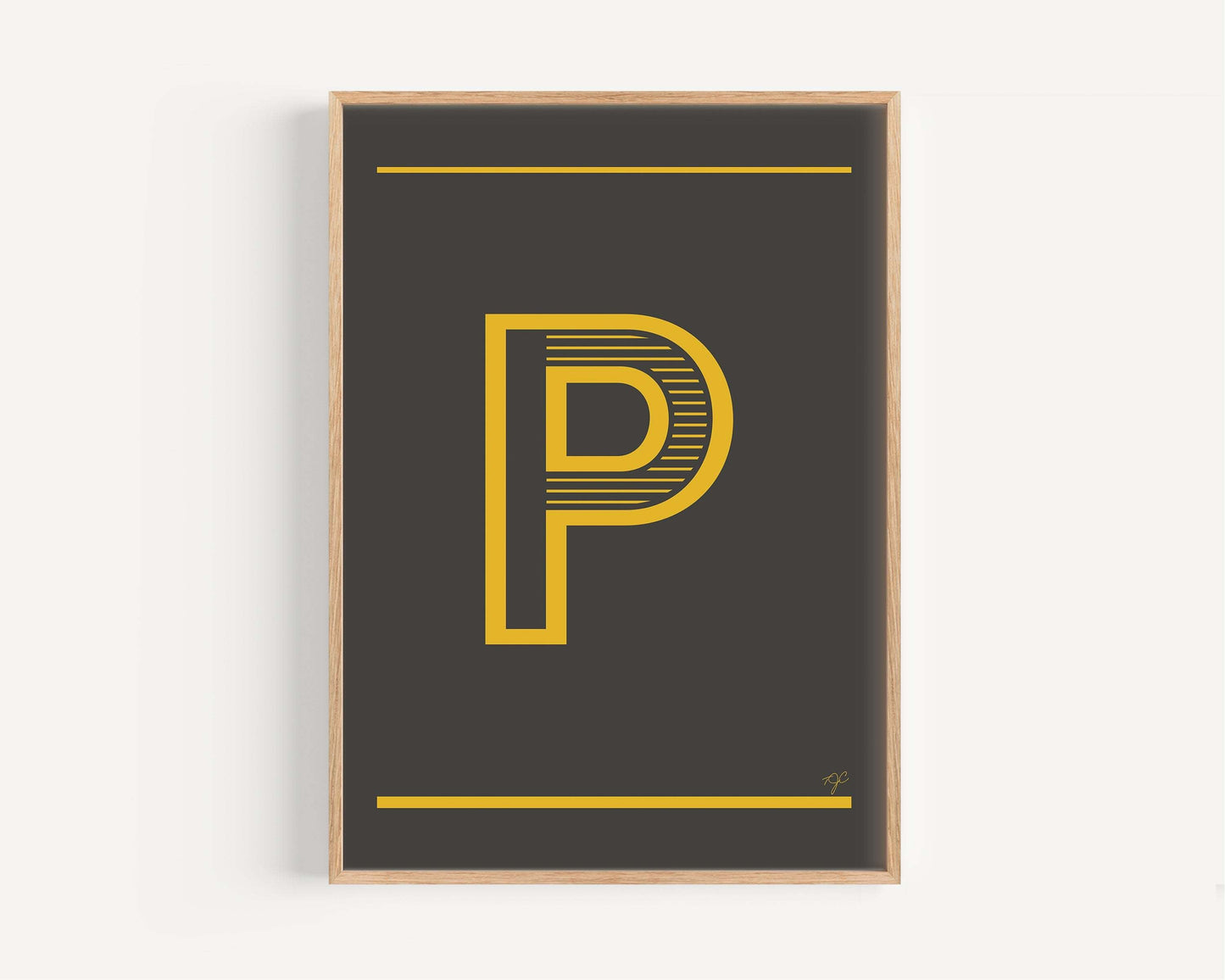 "P" – The Alphabet Print Collection