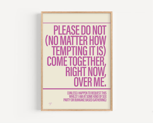 Come Together The Beatles print