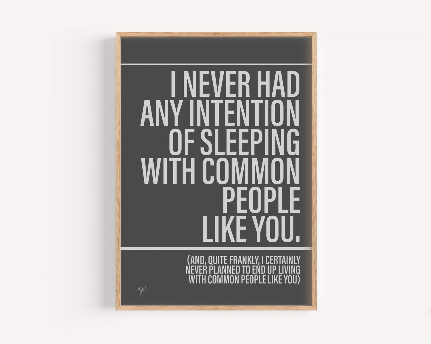 Common People Pulp print