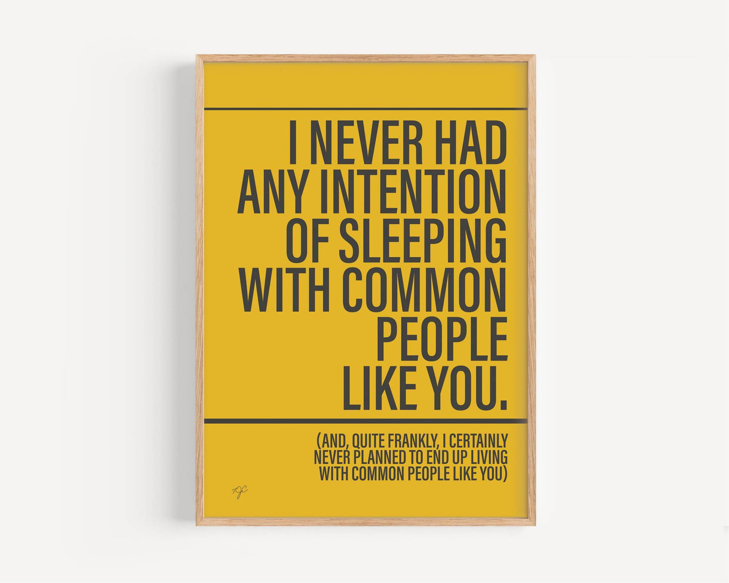 Common People Pulp print