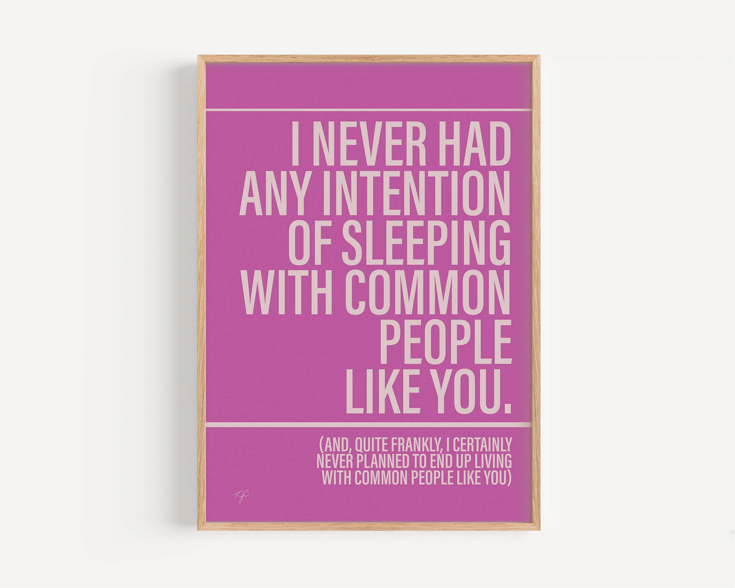 Common People print
