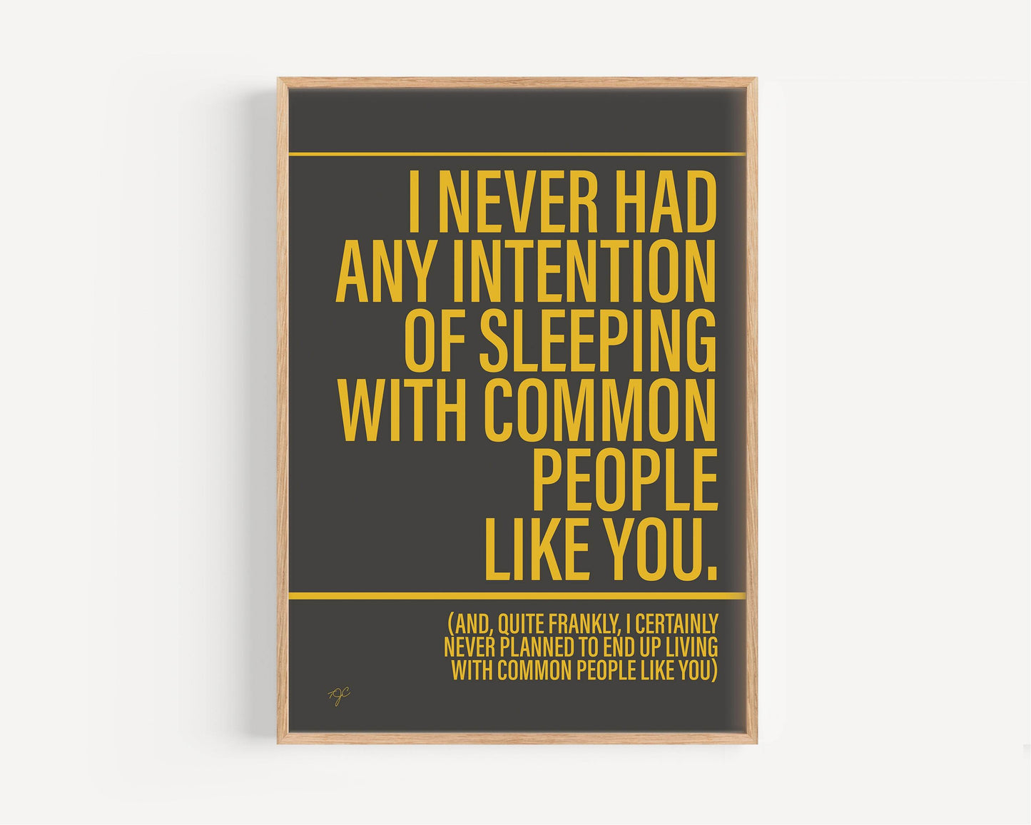 Common People print