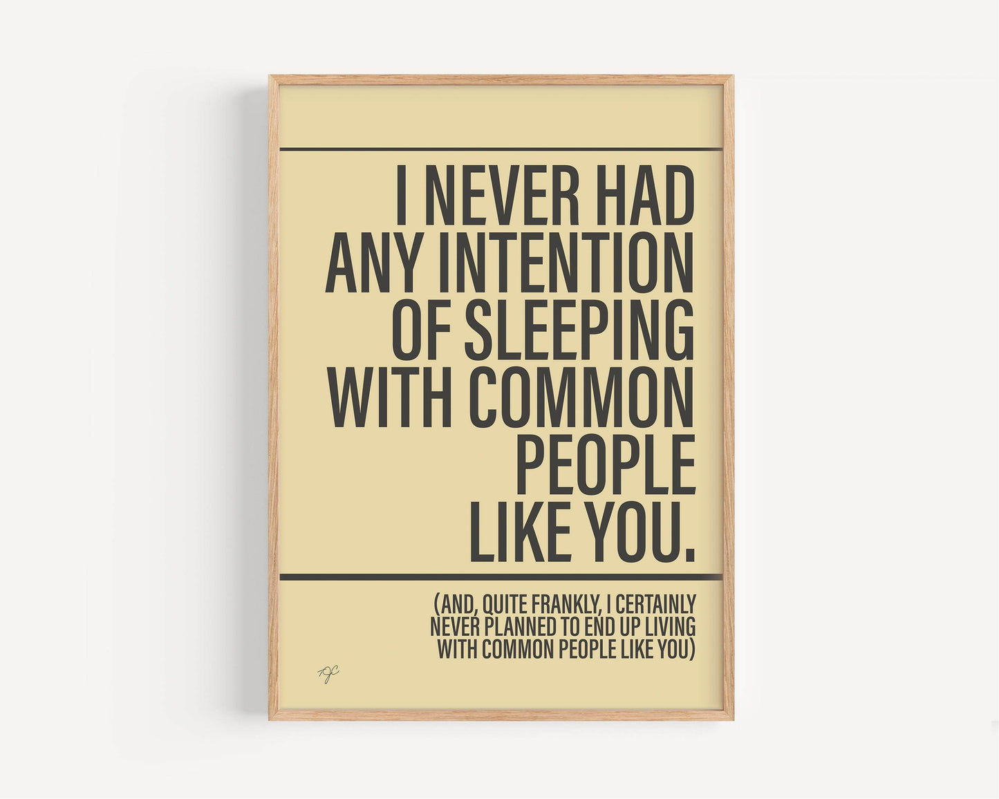 Common People print