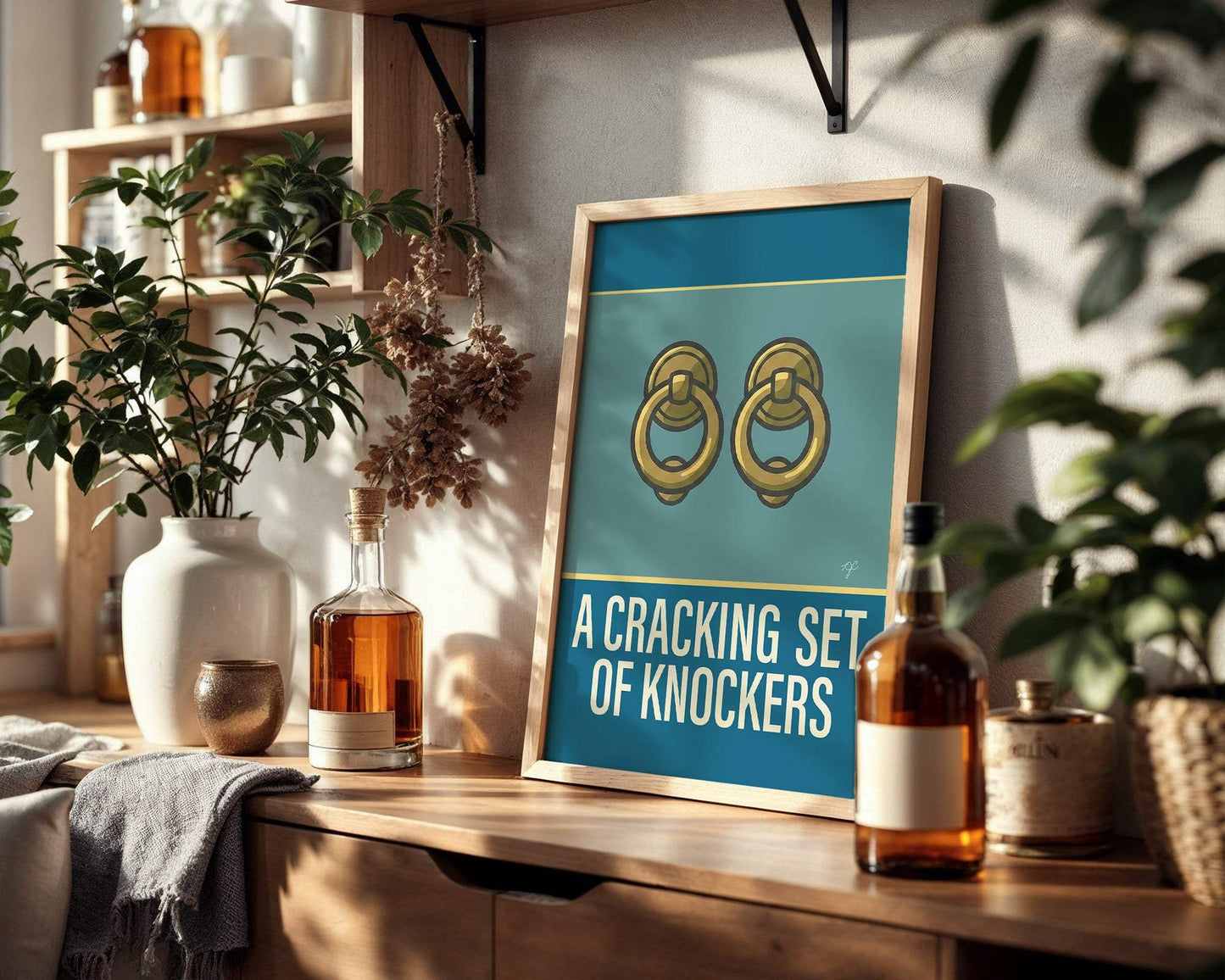 "A Cracking Set of Knockers" - Wall Art Print