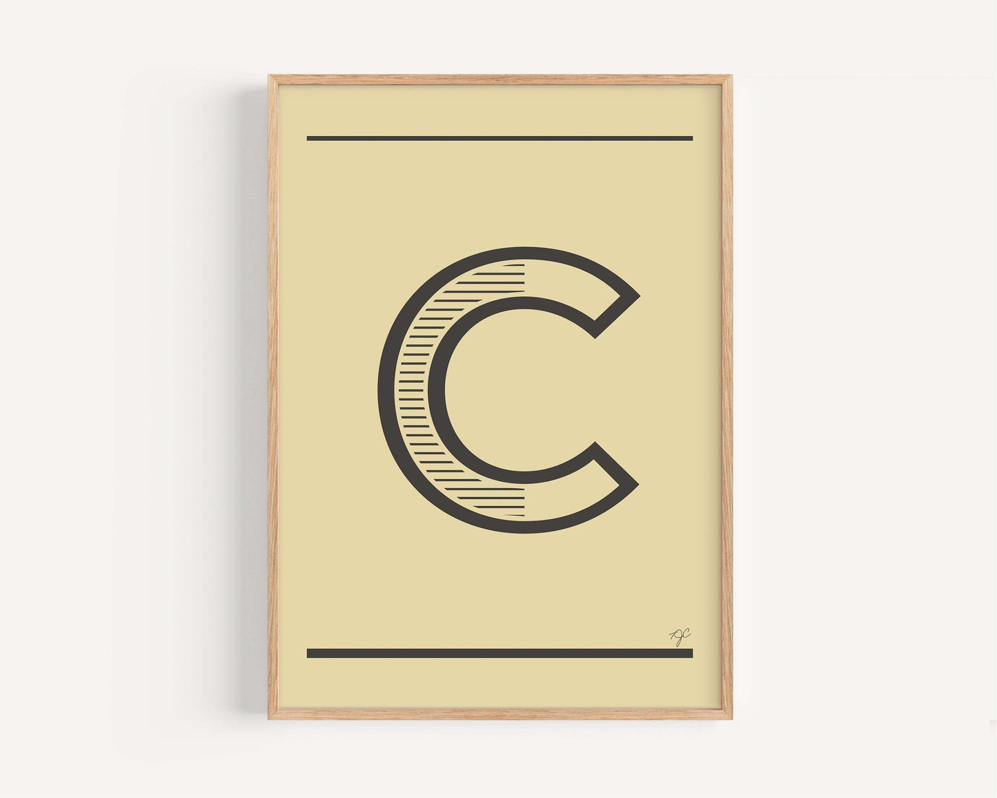 "C" – The Alphabet Print Collection