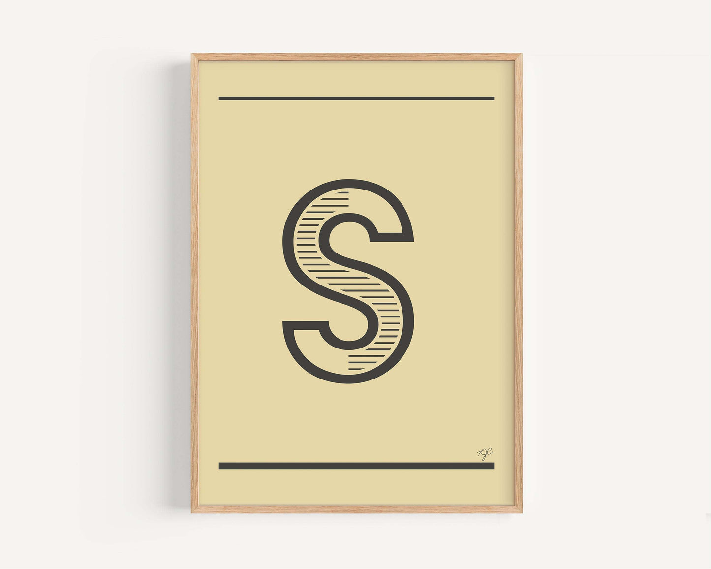 "S" – The Alphabet Print Collection