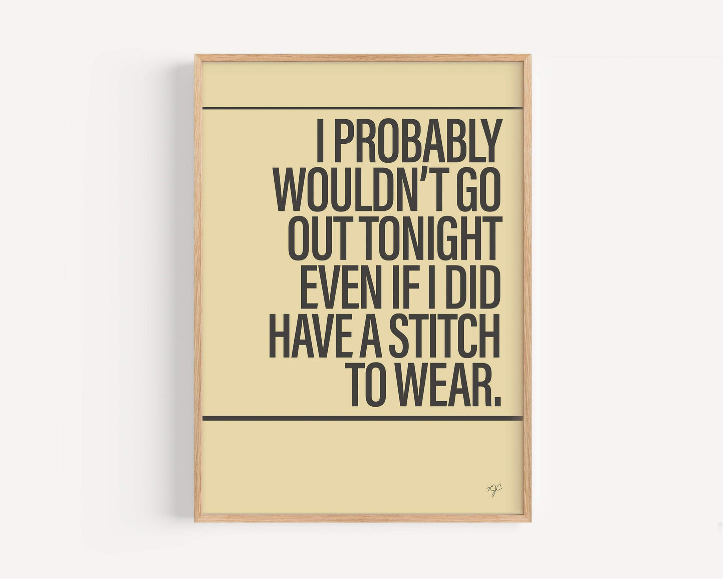 This Charming Man The Smiths Alternative Lyrics Music Print | Song Lyric Wall Art UK | Striped Circle