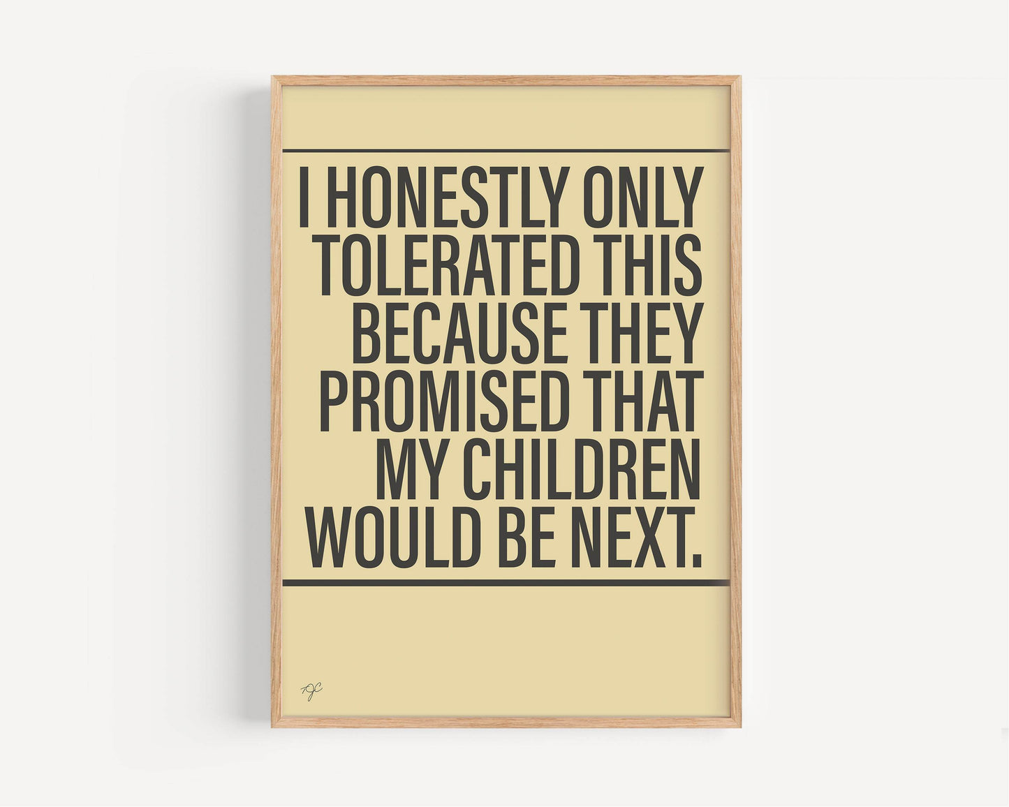 If You Tolerate This Manic Street Preachers Alternative Lyrics Music Print | Song Lyric Wall Art UK | Striped Circle