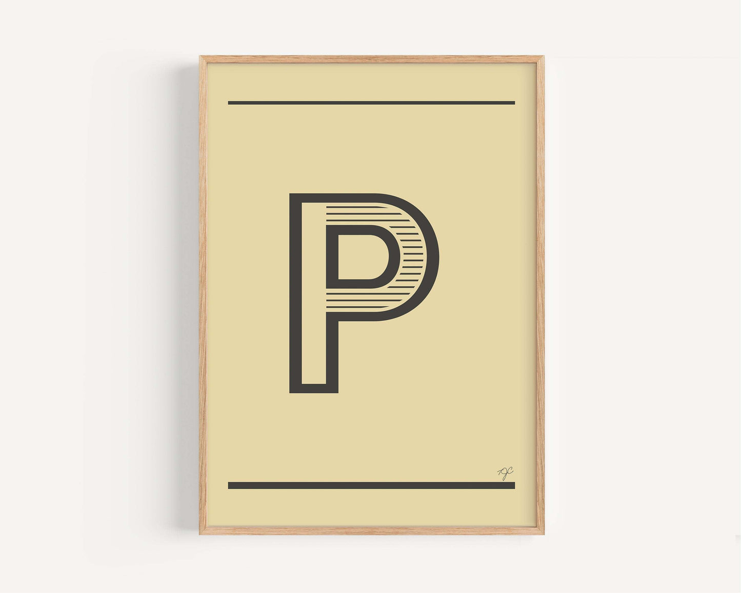 "P" – The Alphabet Print Collection
