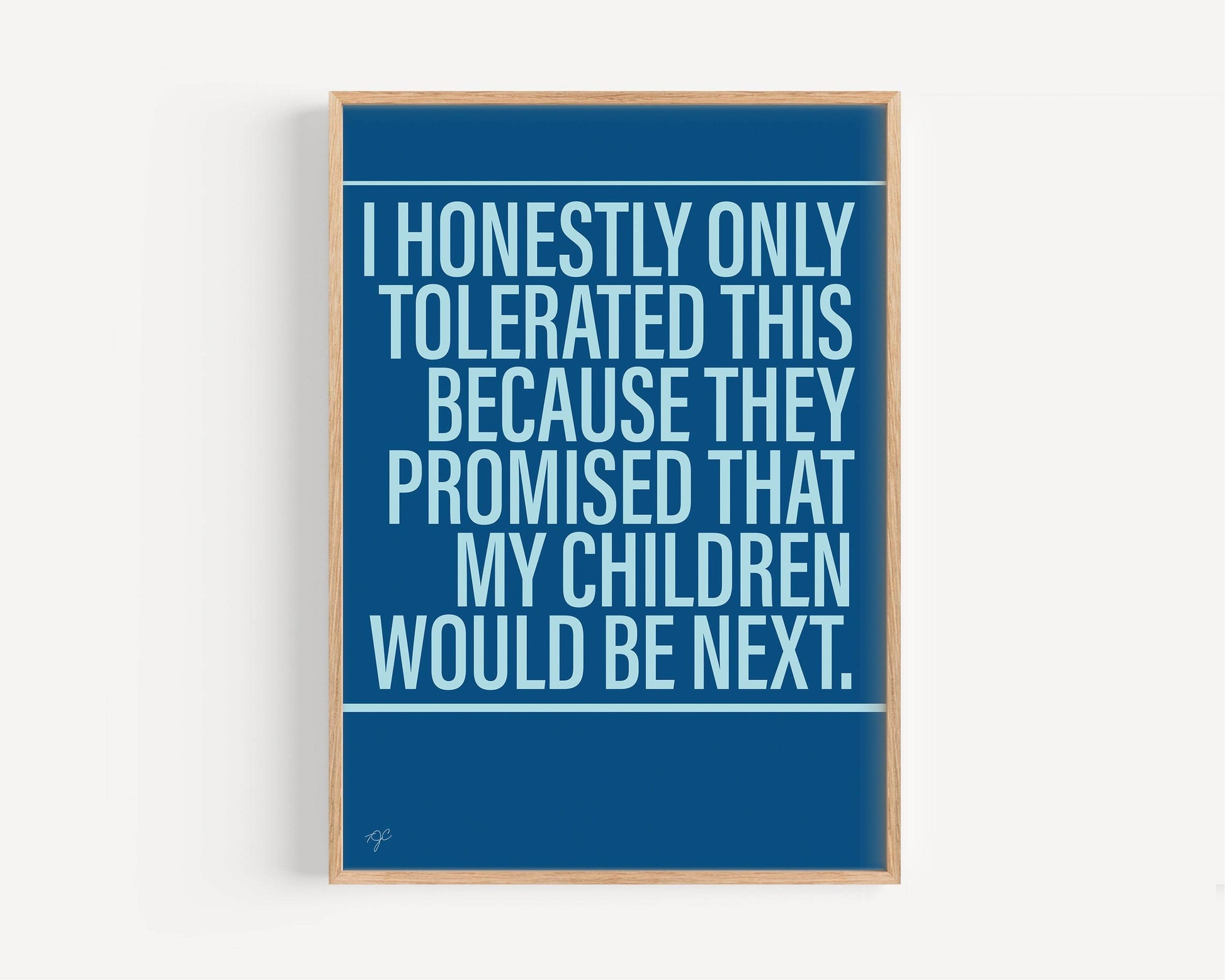 If You Tolerate This Manic Street Preachers Alternative Lyrics Music Print | Song Lyric Wall Art UK | Striped Circle