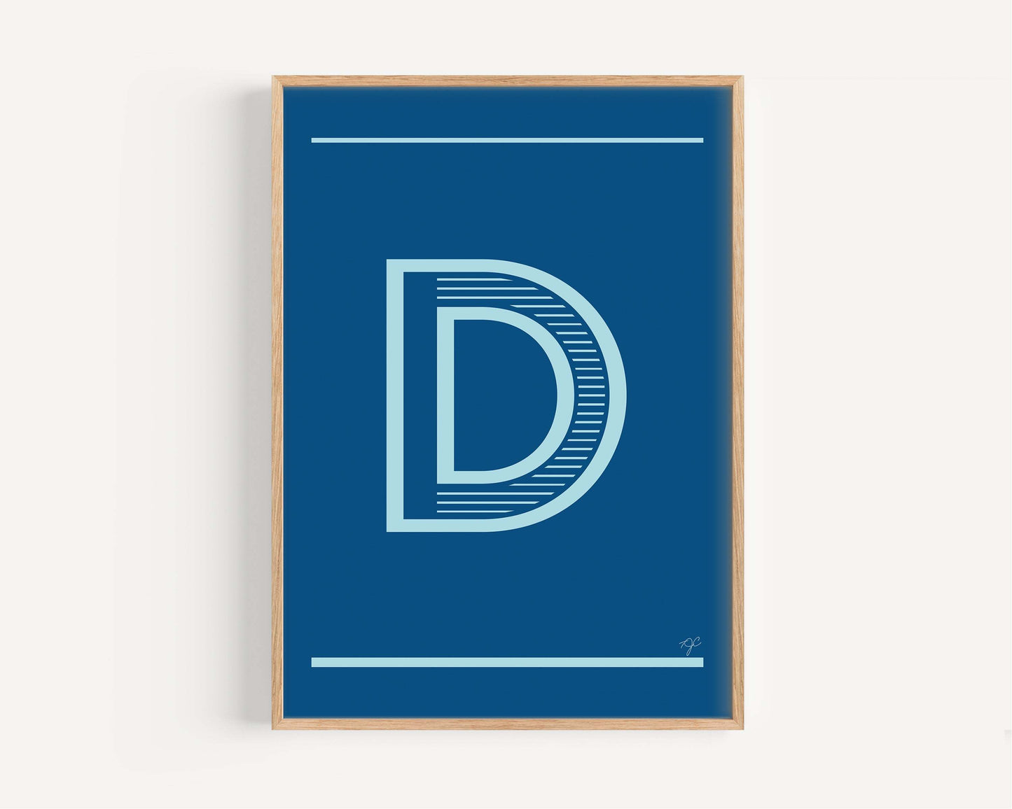 "D" – The Alphabet Print Collection