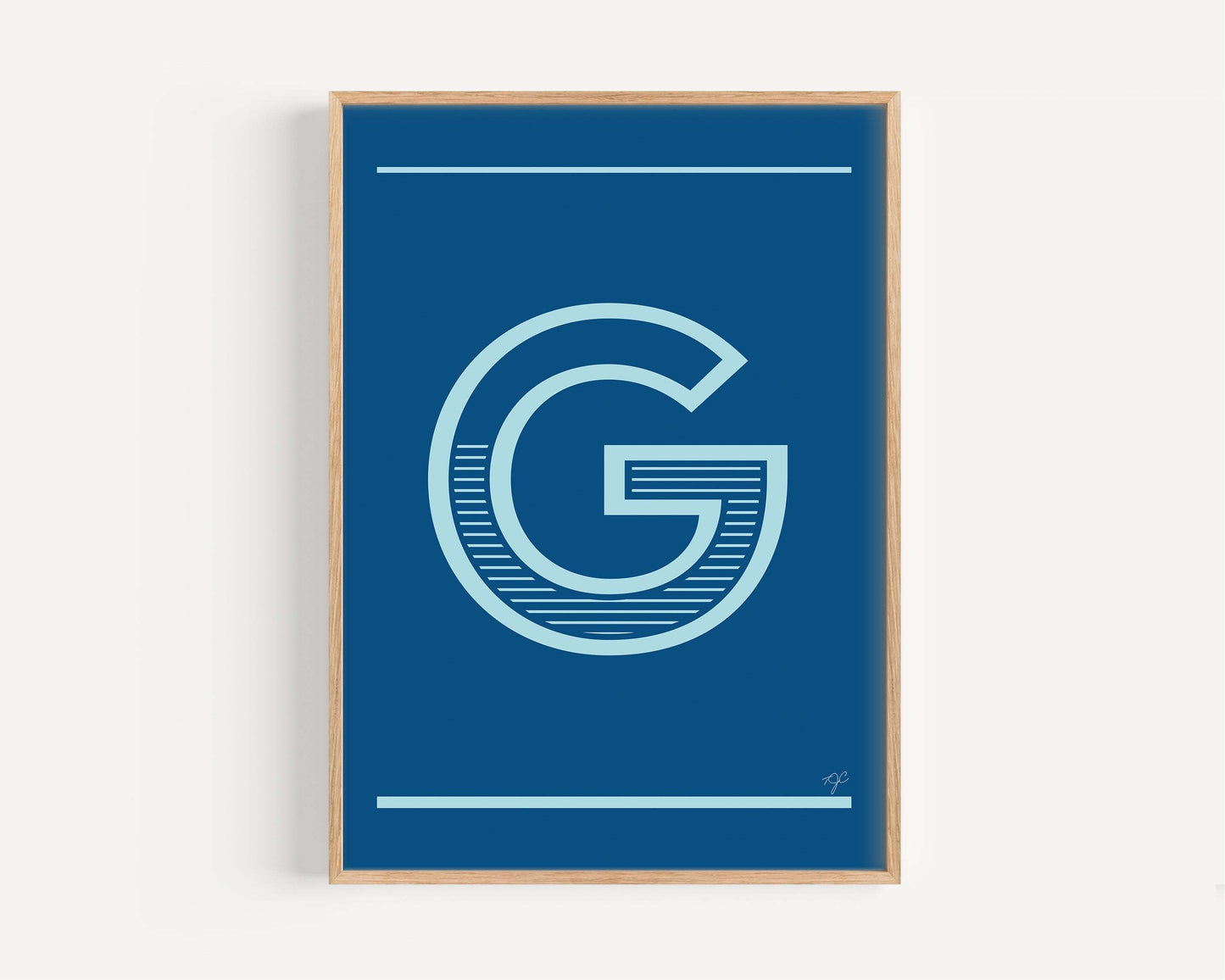 "G" – The Alphabet Print Collection