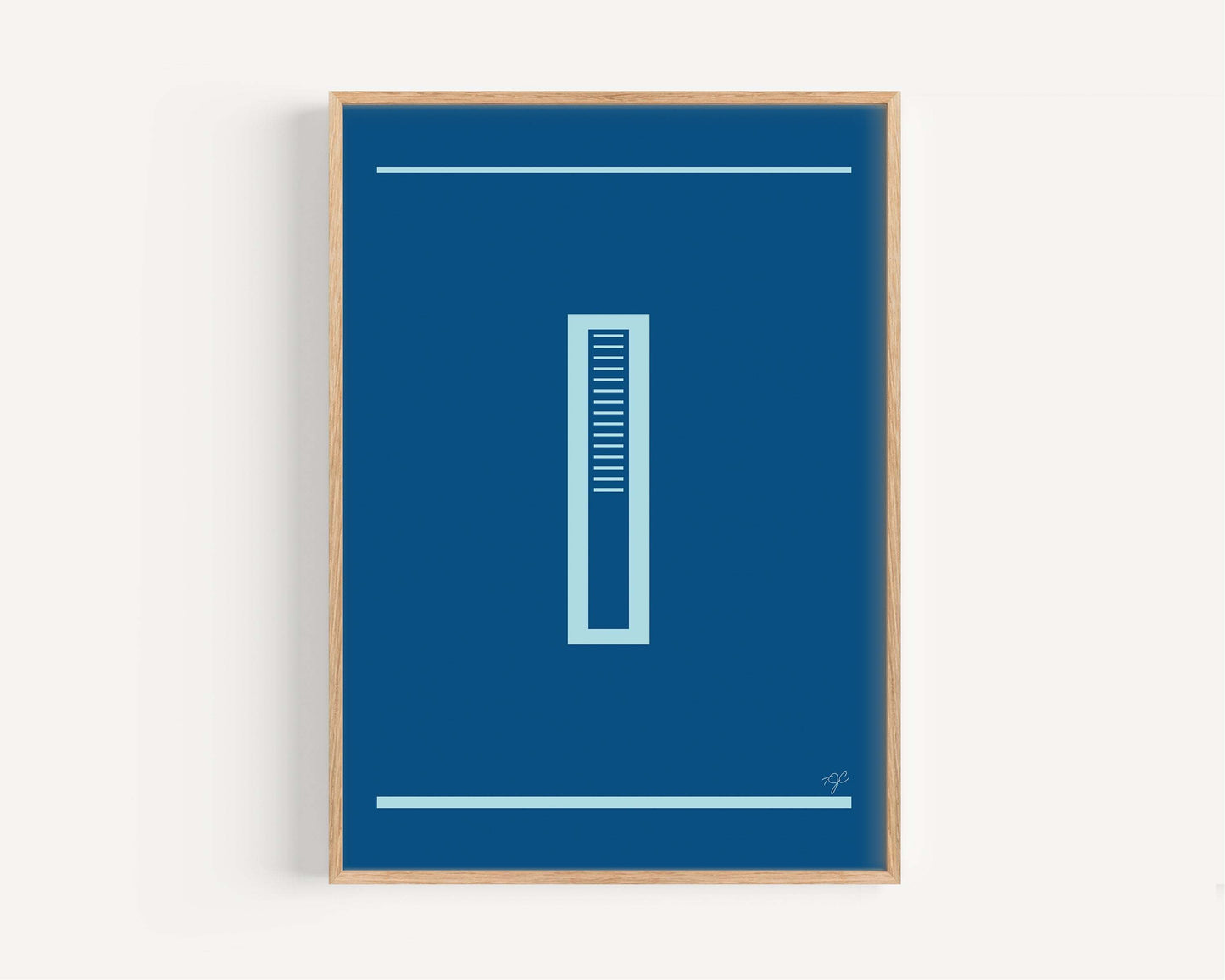 "I" – The Alphabet Print Collection