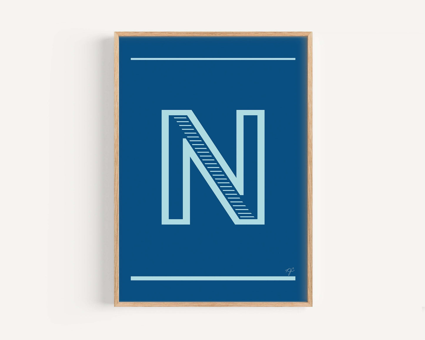 "N" – The Alphabet Print Collection