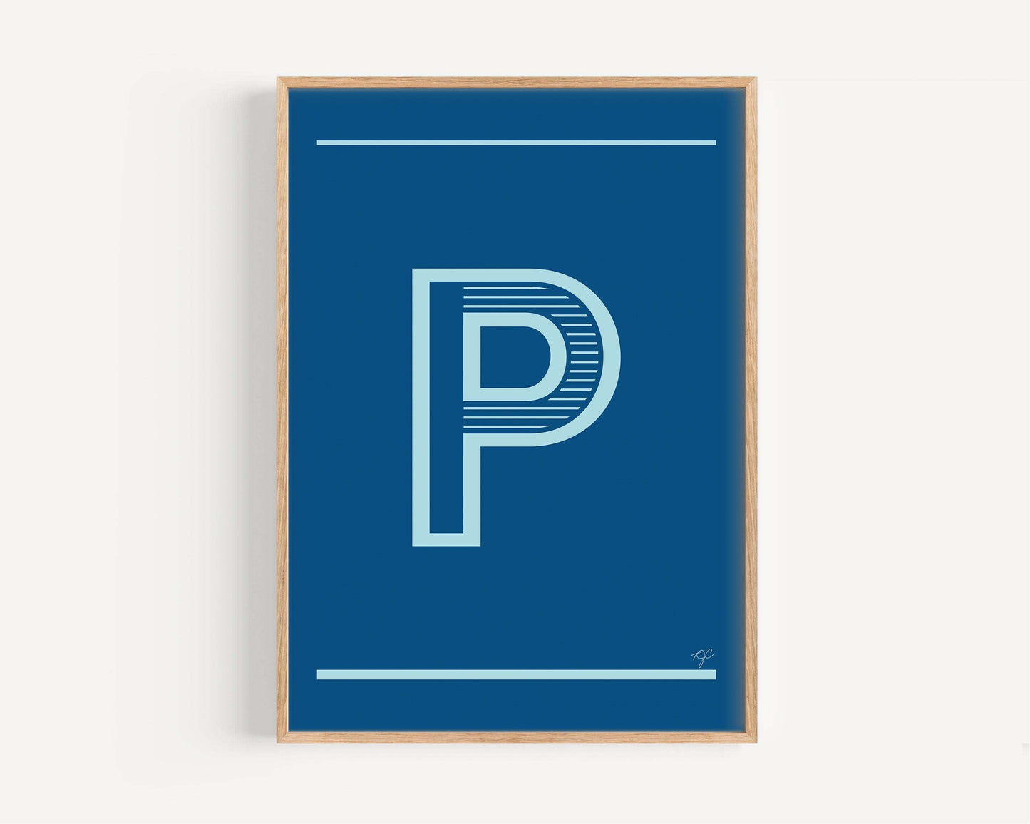 "P" – The Alphabet Print Collection