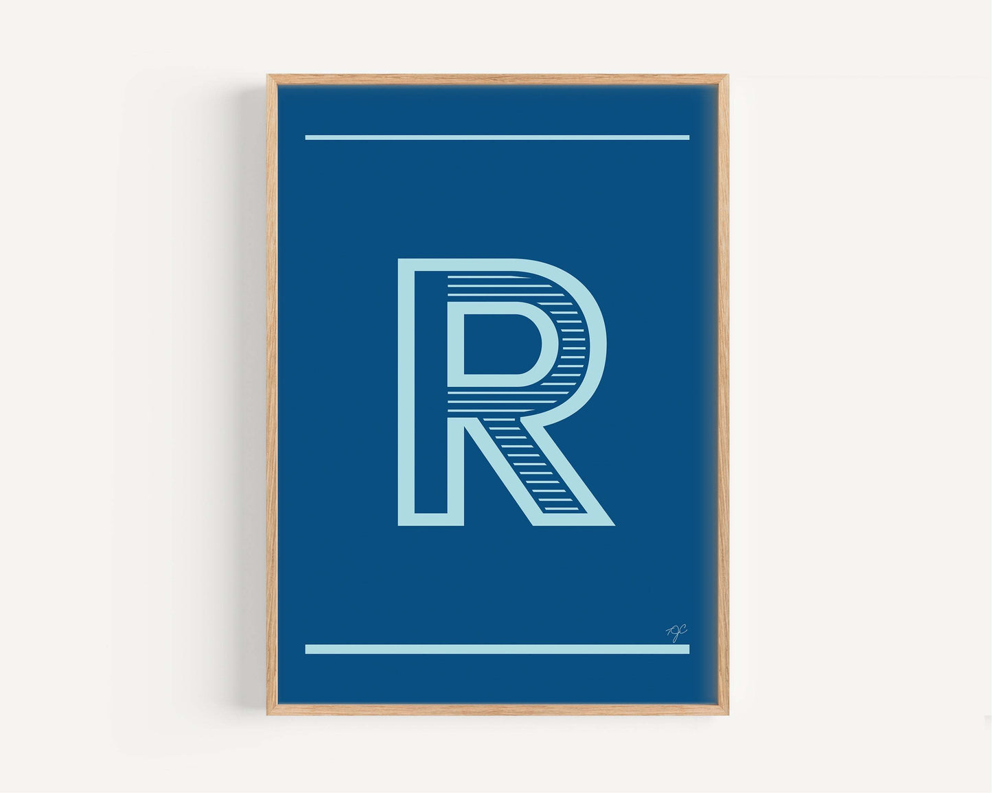 "R" – The Alphabet Print Collection