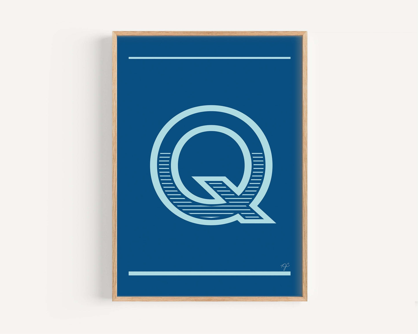 "Q" – The Alphabet Print Collection