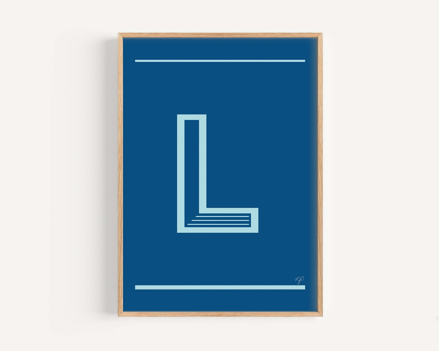 "L" – The Alphabet Print Collection