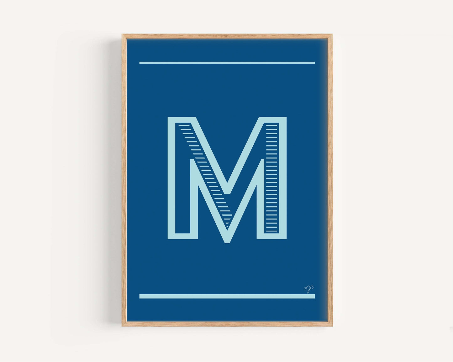 "M" – The Alphabet Print Collection
