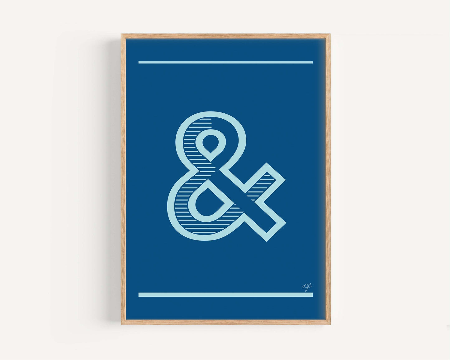 "&" – The Alphabet Print Collection