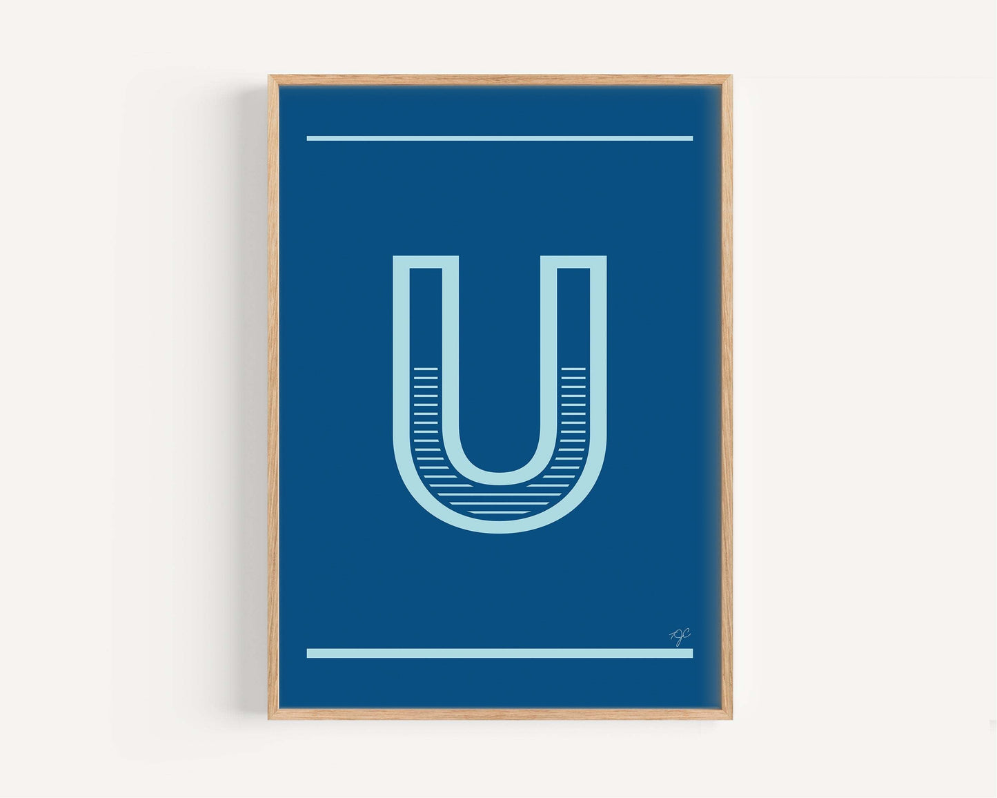 "U" – The Alphabet Print Collection