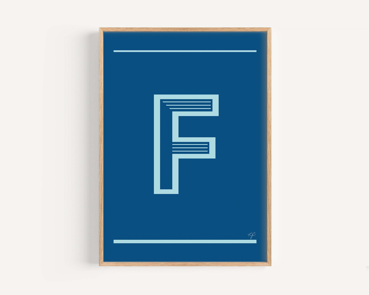 "F" – The Alphabet Print Collection