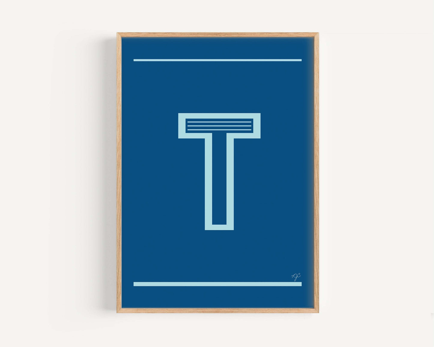 "T" – The Alphabet Print Collection