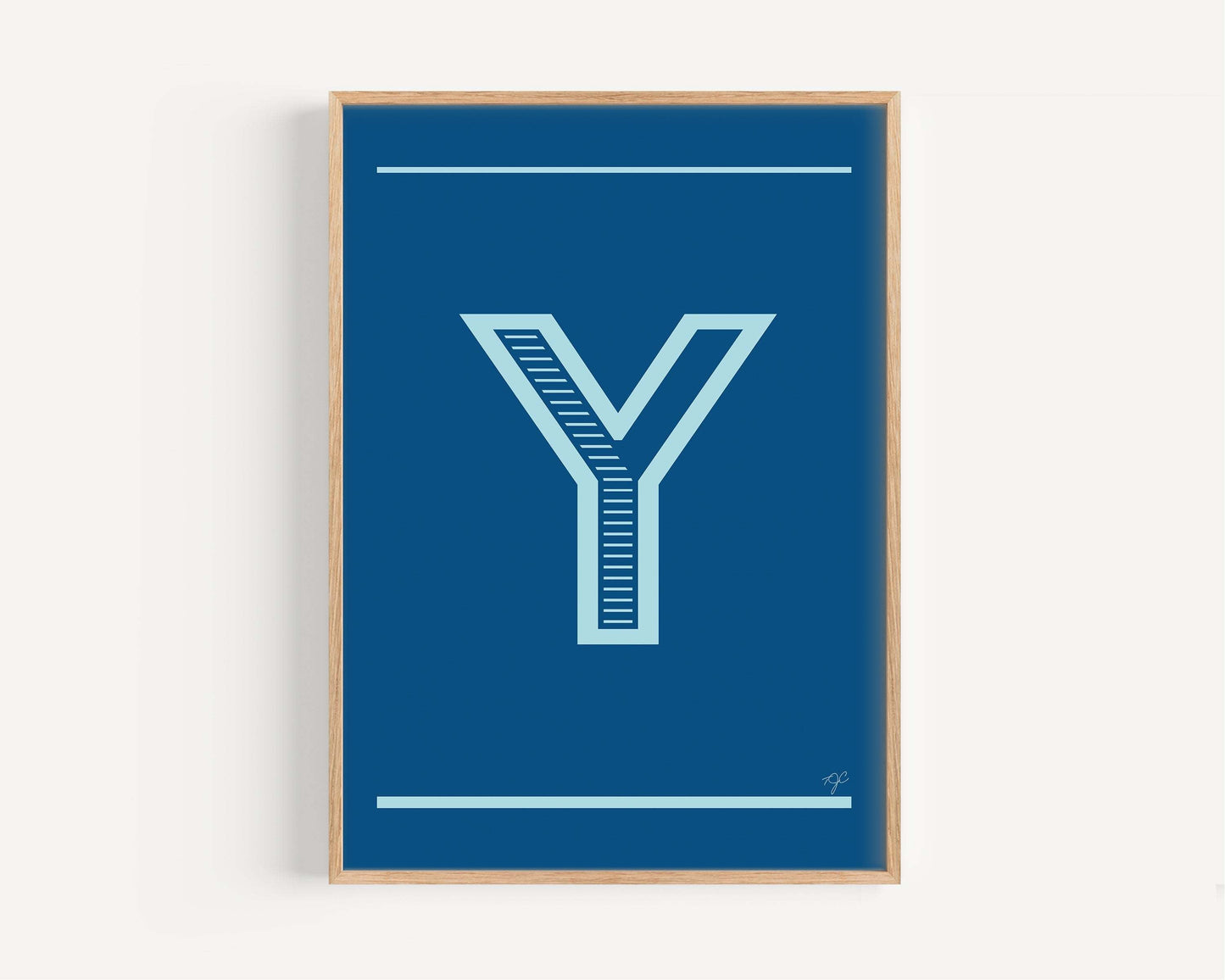 "Y" – The Alphabet Print Collection