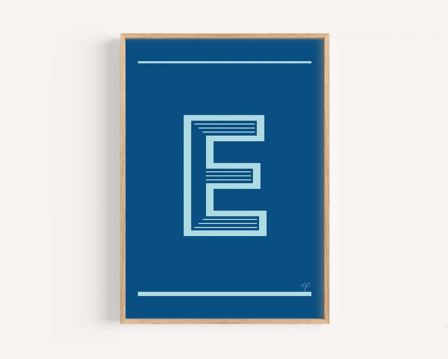 "E" – The Alphabet Print Collection