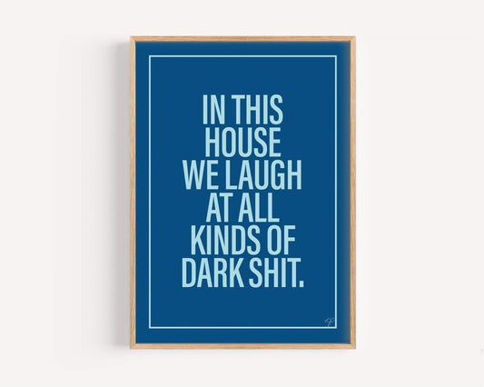 In This House... - Wall Art Print