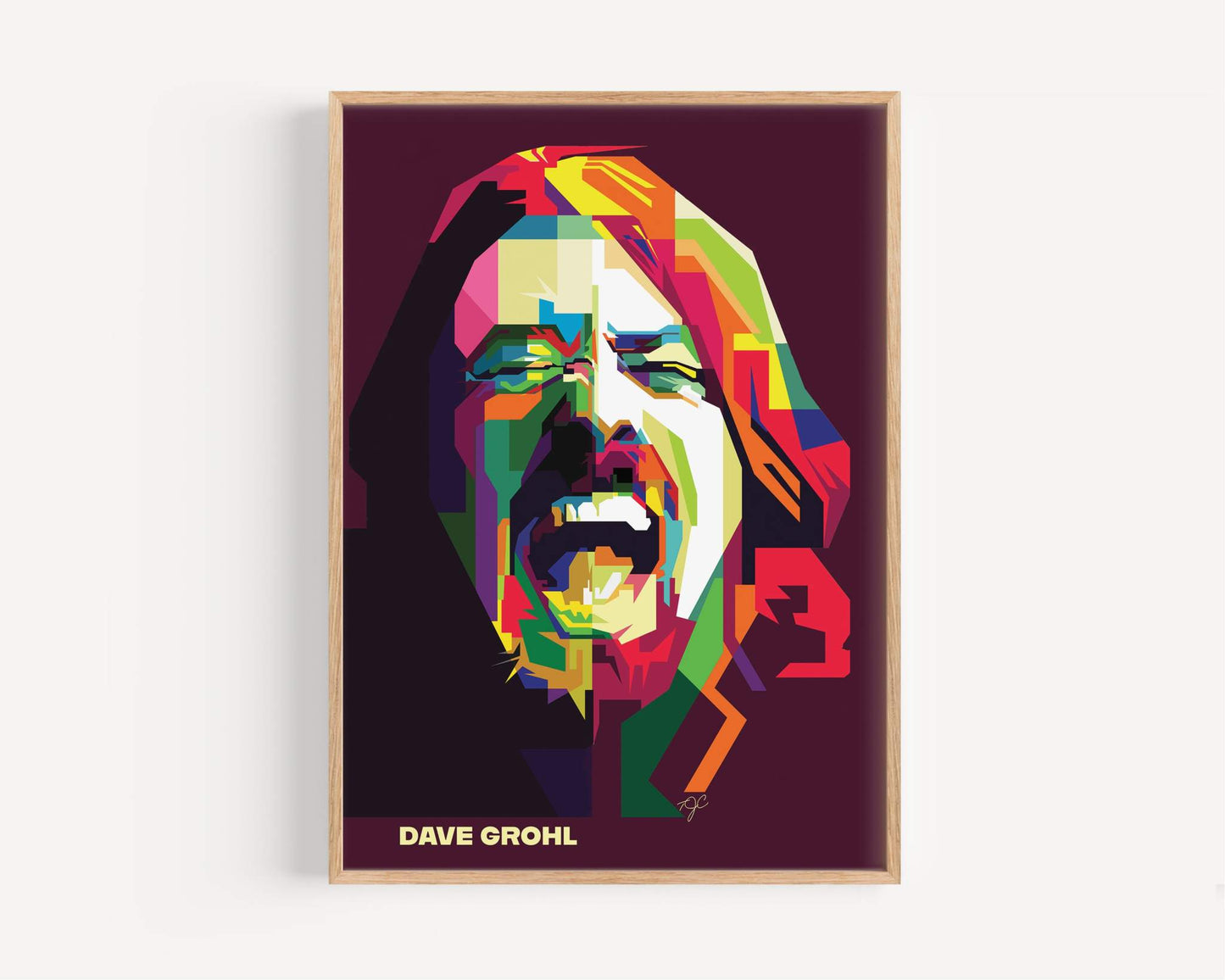 Dave Grohl print - Legends Collection