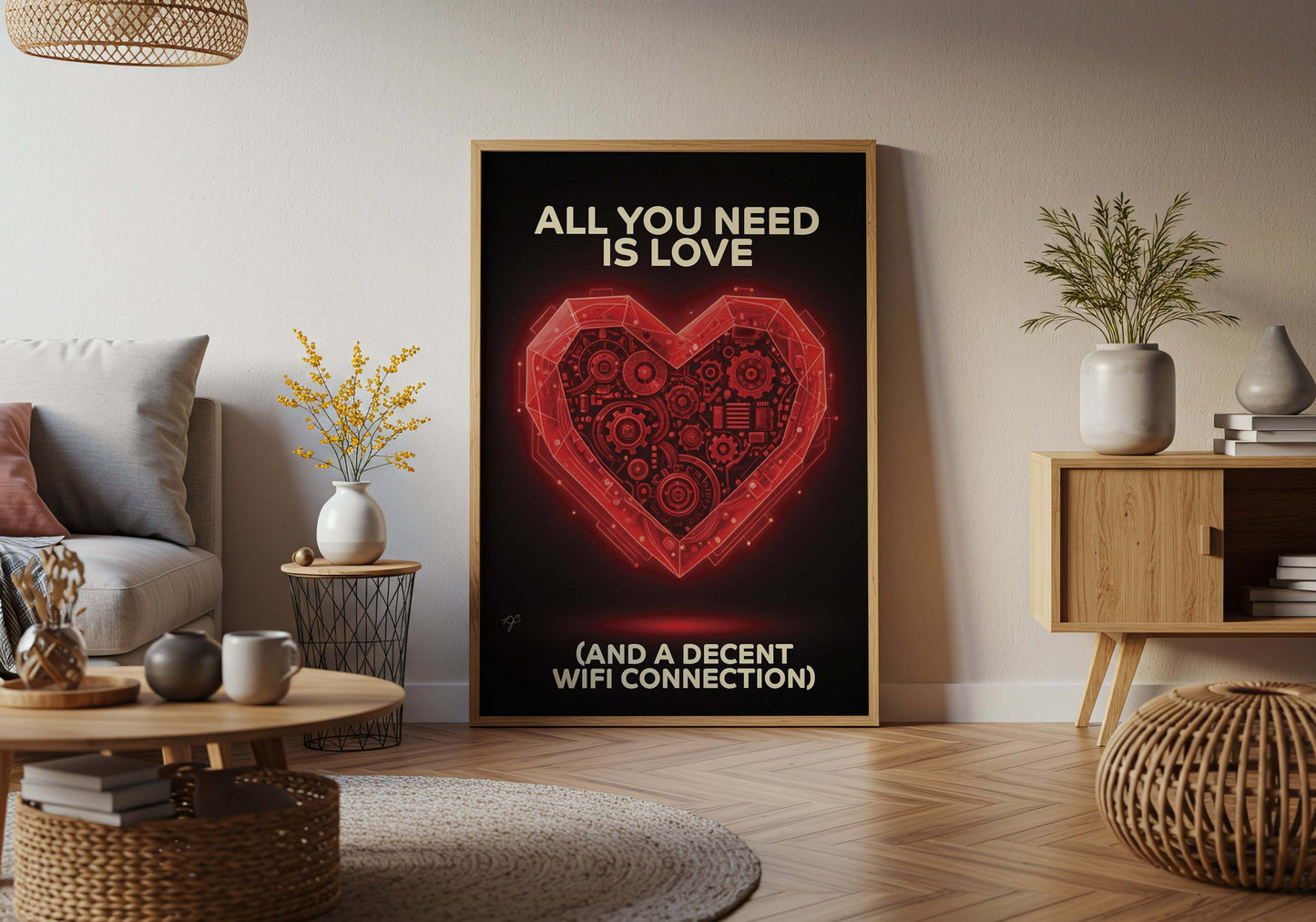 "All You Need is Love..." - Wall Art Print